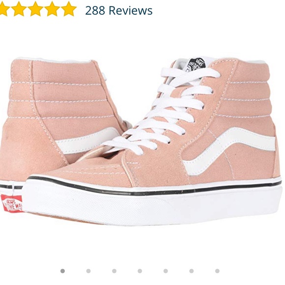 high top light pink vans
